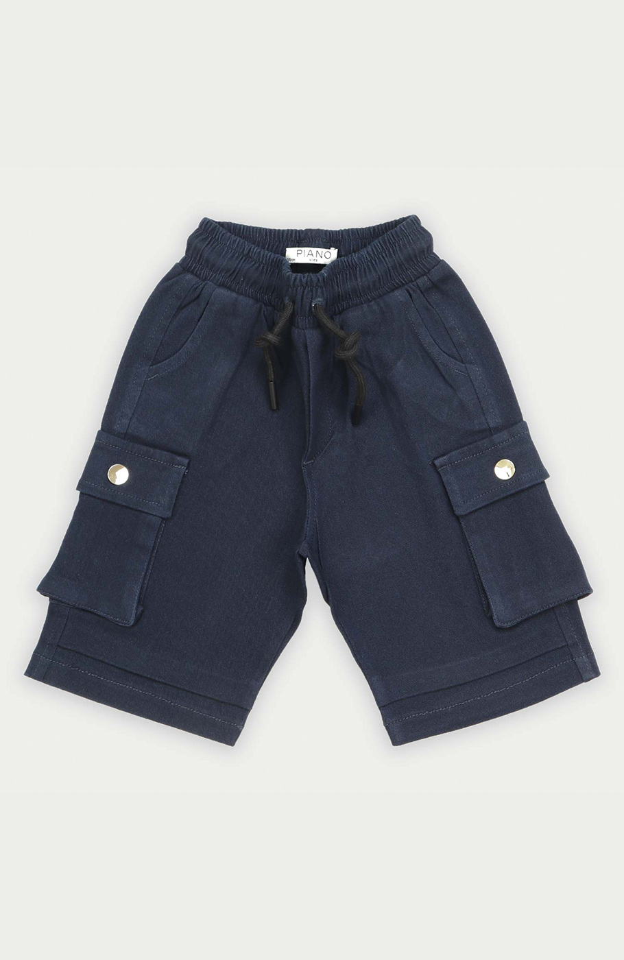 شلوارک کتان جیب دار