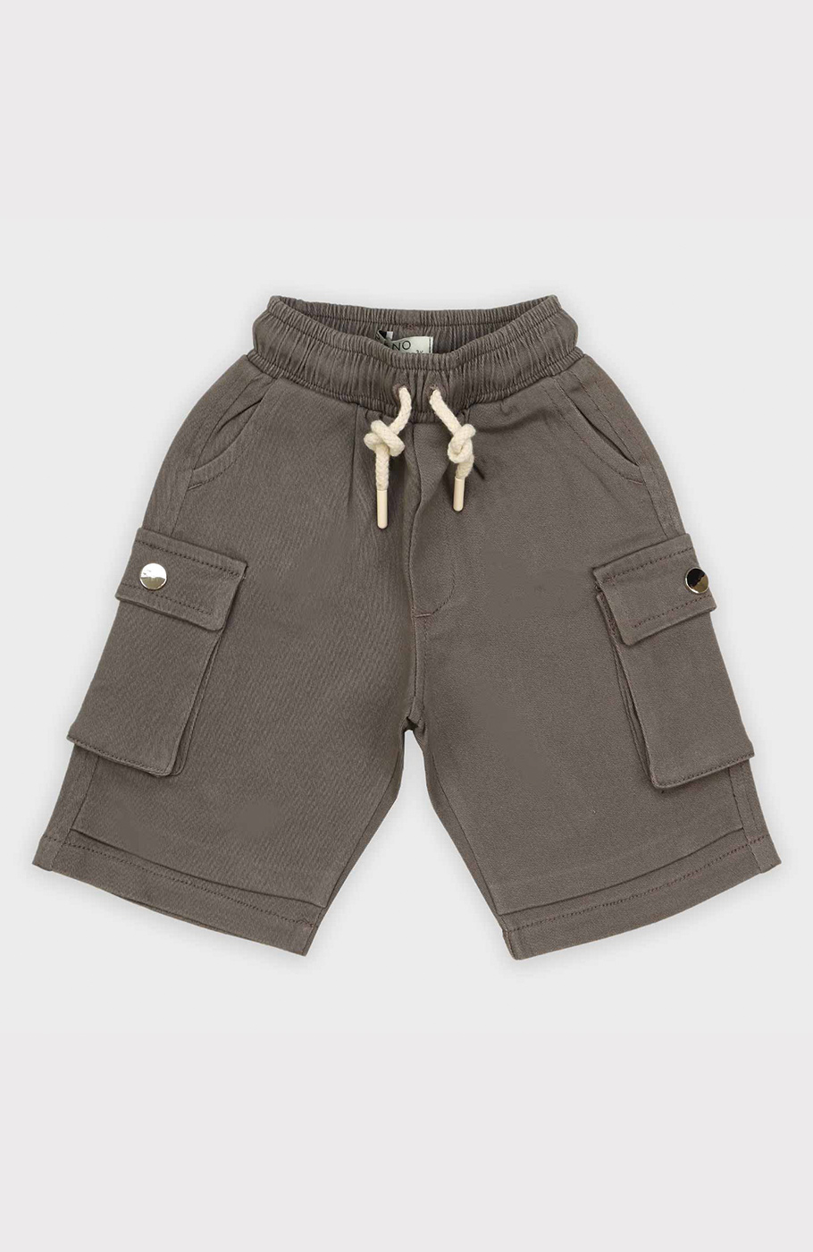 شلوارک کتان جیب دار