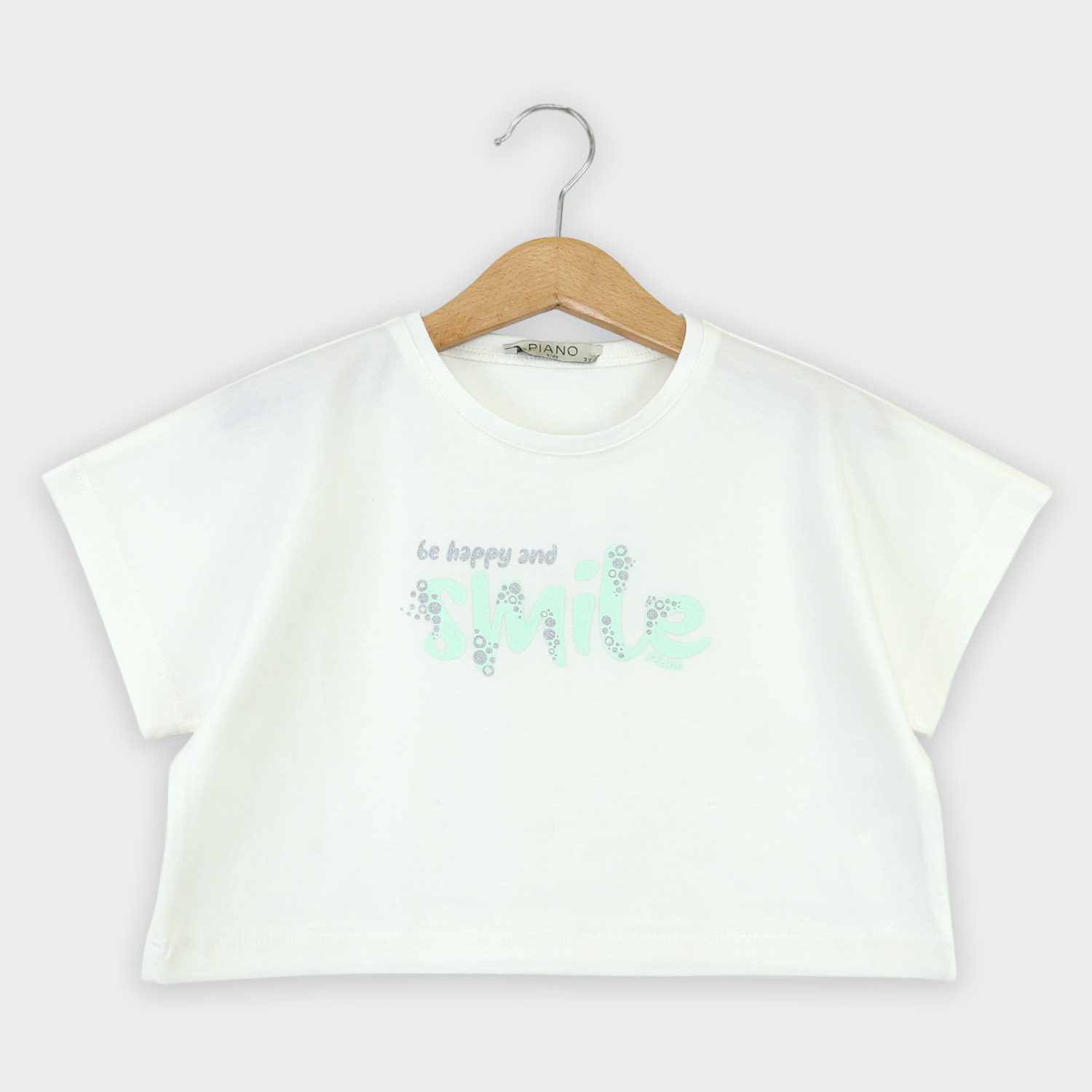 تیشرت نیم تنه یکرو لایکرا (ست با کد 10412)