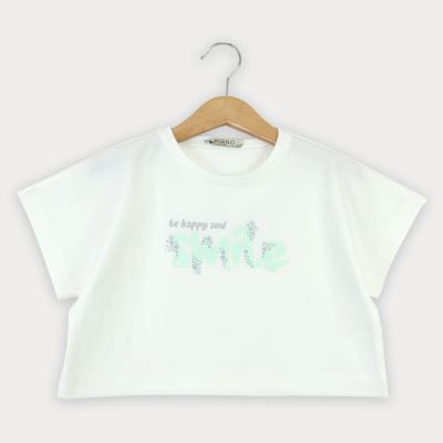 تیشرت نیم تنه یکرو لایکرا (ست با کد 10412)