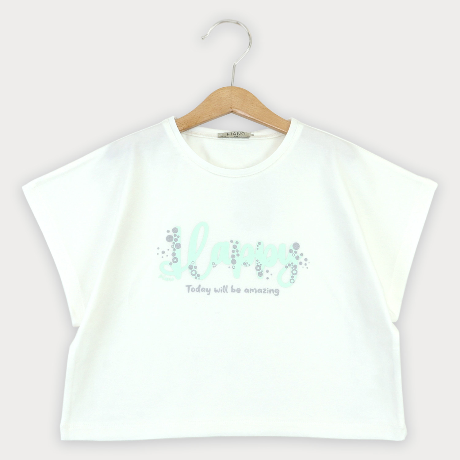 تیشرت نیم تنه یکرو لایکرا (ست با کد 10414)