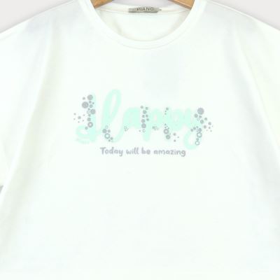 تیشرت نیم تنه یکرو لایکرا (ست با کد 10414)