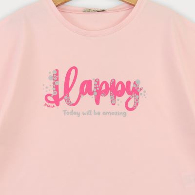 تیشرت نیم تنه یکرو لایکرا (ست با کد 10414)