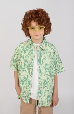 شومیز پوپلین آستین کوتاه