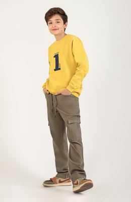 شلوار کتان کارگو