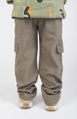 شلوار کتان کارگو