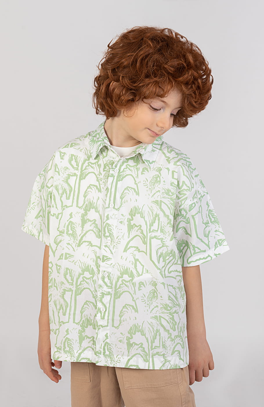 شومیز پوپلین آستین کوتاه