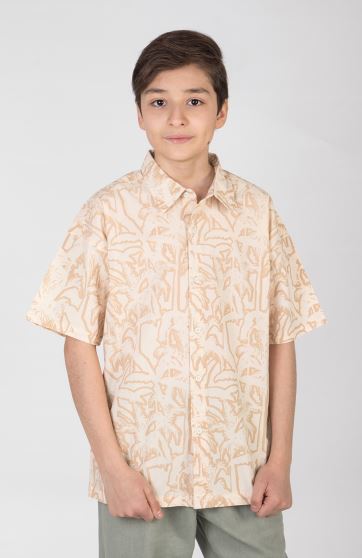 شومیز پوپلین آستین کوتاه