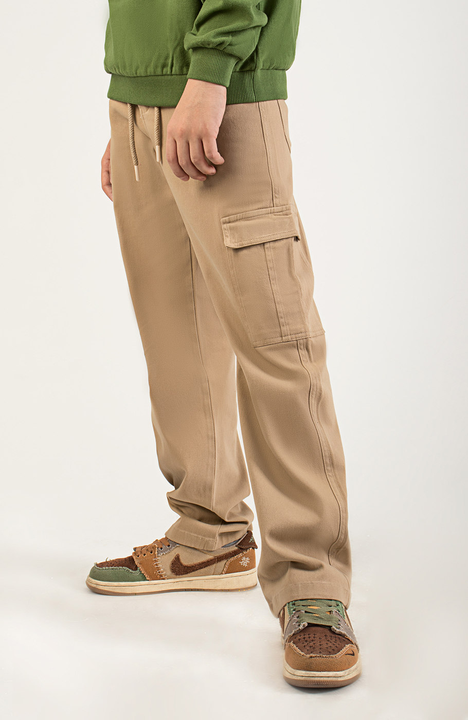 شلوار کتان کارگو