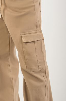 شلوار کتان کارگو