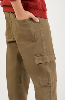 شلوار کتان کارگو