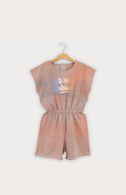 سرهمی یکرو لایکرا ابر و بادی شلوارکی آستین حلقه ای