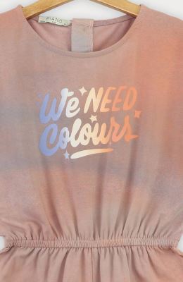 سرهمی یکرو لایکرا ابر و بادی شلوارکی آستین حلقه ای