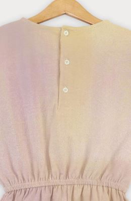 سرهمی یکرو لایکرا ابر و بادی شلوارکی آستین حلقه ای