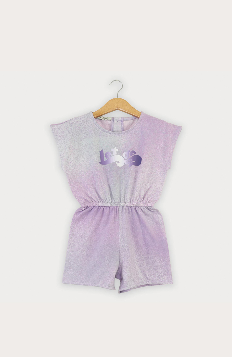 سرهمی یکرو لایکرا ابر و بادی شلوارکی آستین حلقه ای