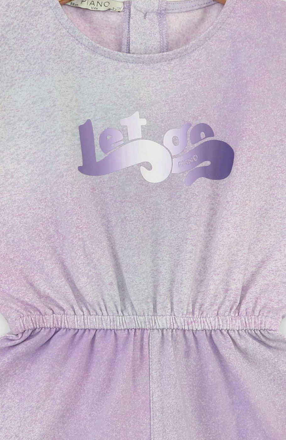 سرهمی یکرو لایکرا ابر و بادی شلوارکی آستین حلقه ای