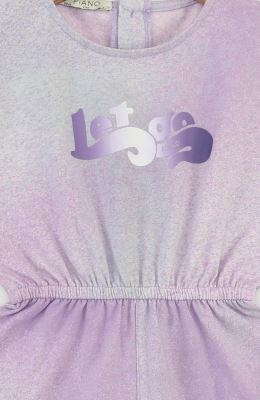 سرهمی یکرو لایکرا ابر و بادی شلوارکی آستین حلقه ای