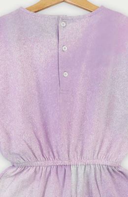 سرهمی یکرو لایکرا ابر و بادی شلوارکی آستین حلقه ای