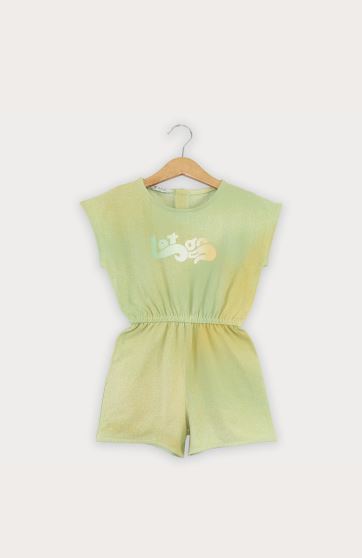 سرهمی یکرو لایکرا ابر و بادی شلوارکی آستین حلقه ای