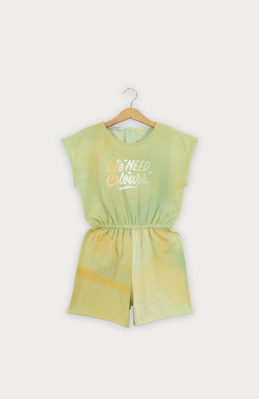 سرهمی یکرو لایکرا ابر و بادی شلوارکی آستین حلقه ای