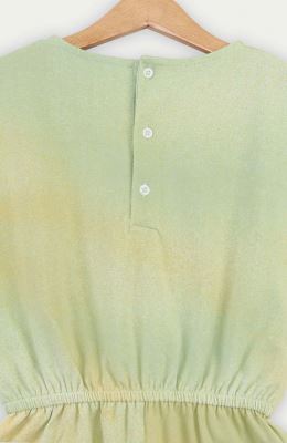 سرهمی یکرو لایکرا ابر و بادی شلوارکی آستین حلقه ای