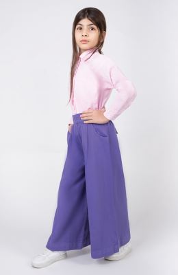 شومیز پوپلین جیب دار آستین بلند