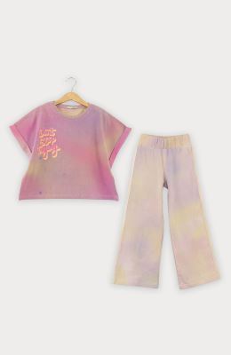 تیشرت یکرو لایکرا ابر و بادی (ست با کد 10436)