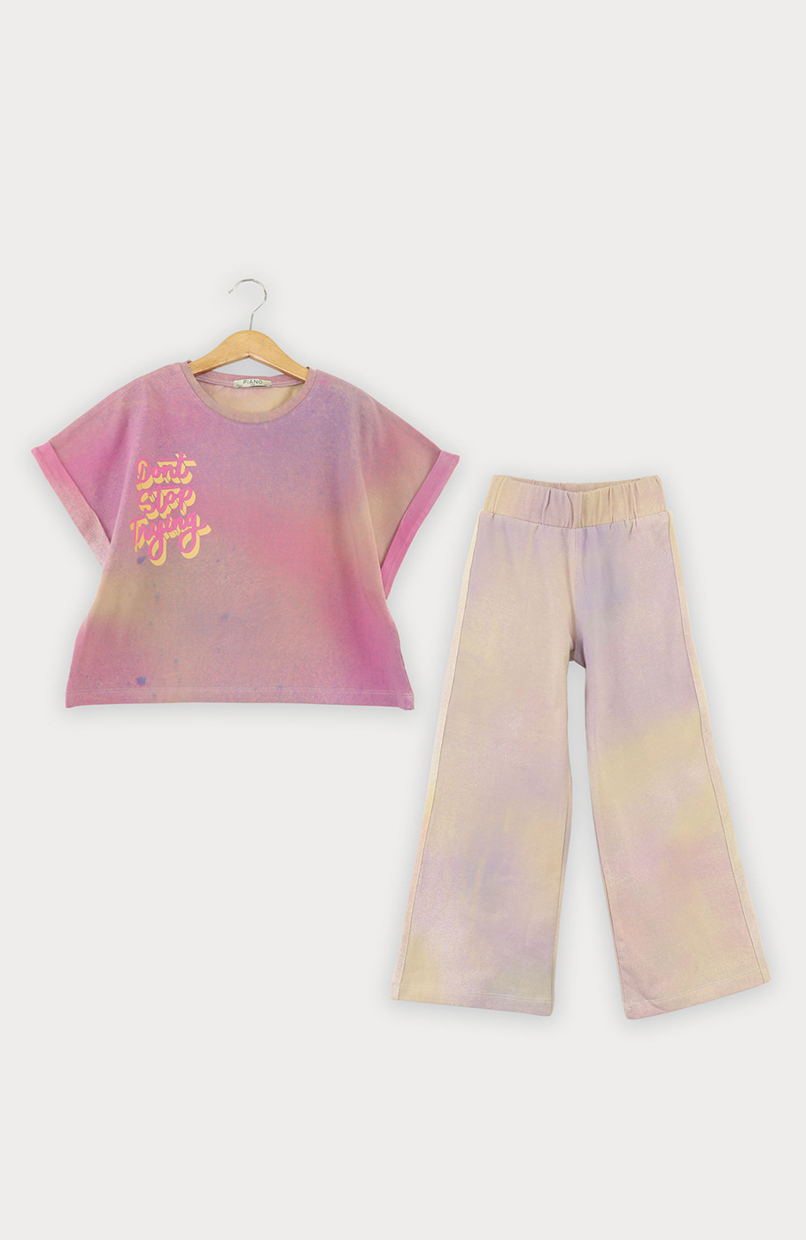 شلوار یکرو لایکرا ابر و بادی (ست با کد 10435)