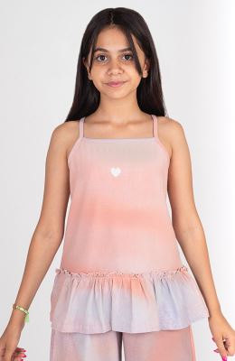 تاپ یکرو لایکرا ابر و بادی (ست با کد 10444)