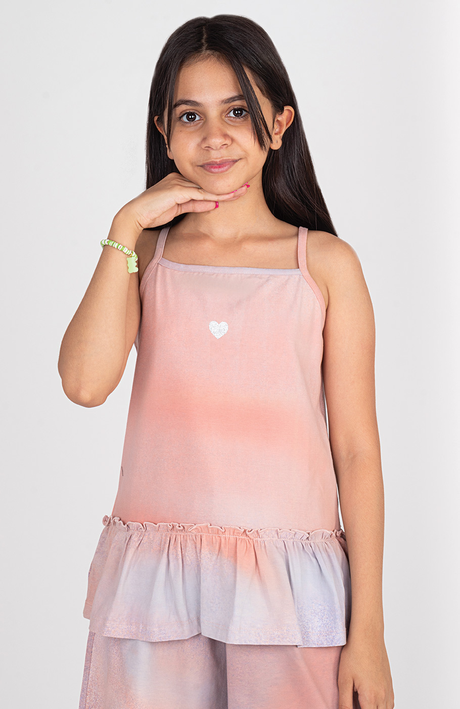 تاپ یکرو لایکرا ابر و بادی (ست با کد 10444)