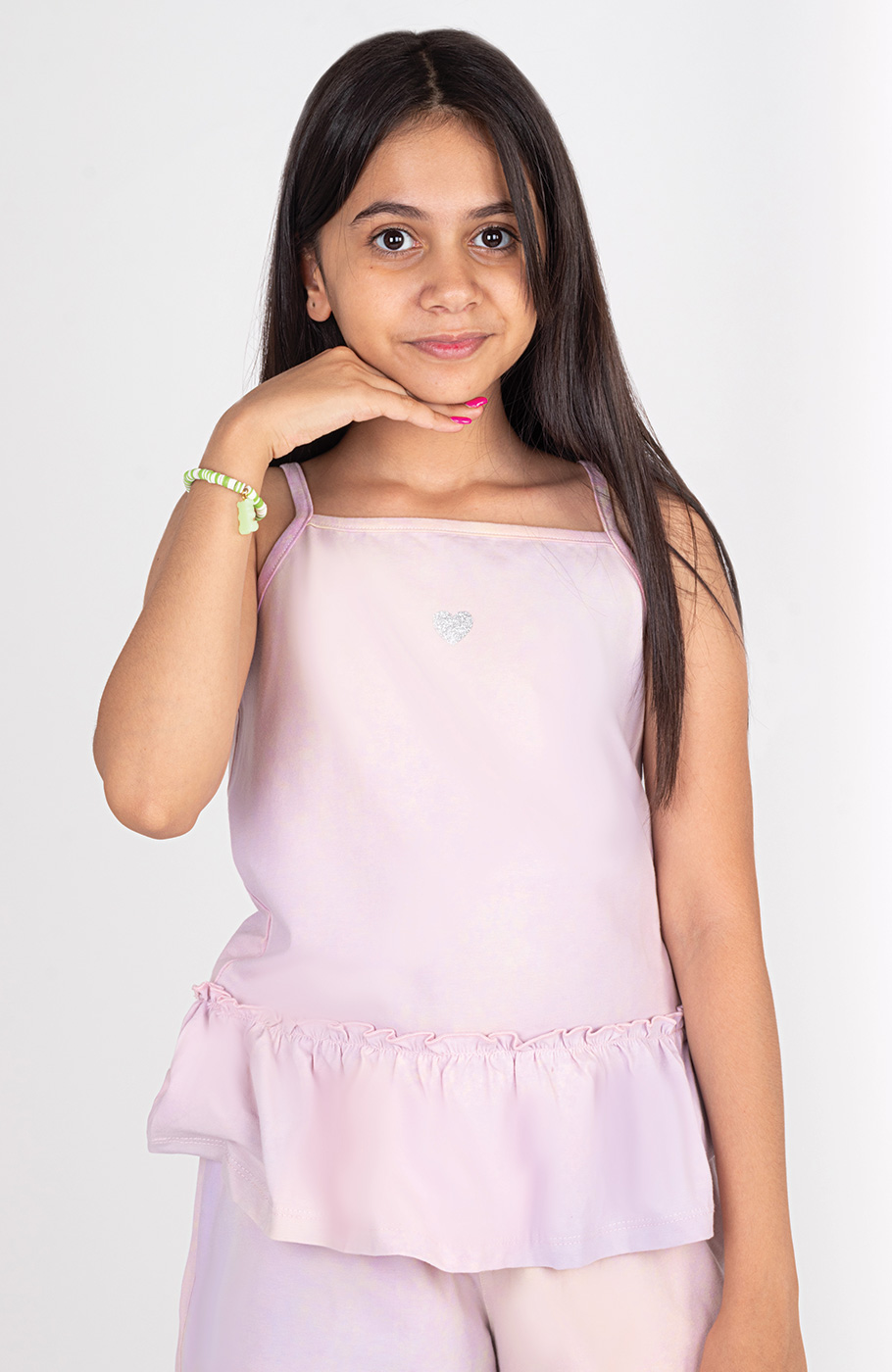 تاپ یکرو لایکرا ابر و بادی (ست با کد 10444)