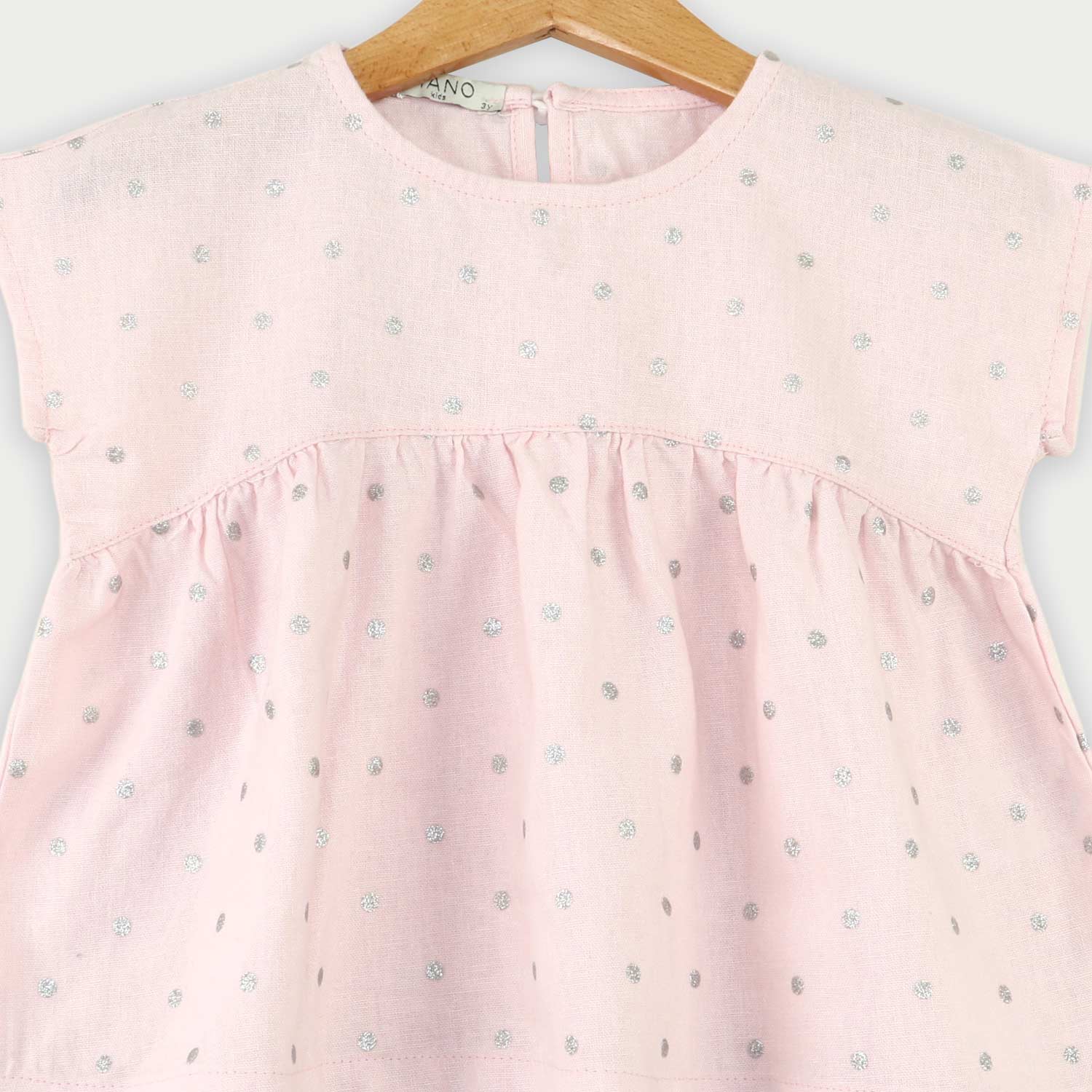 تاپ لینن چین دار 