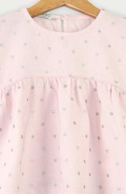 تاپ لینن چین دار