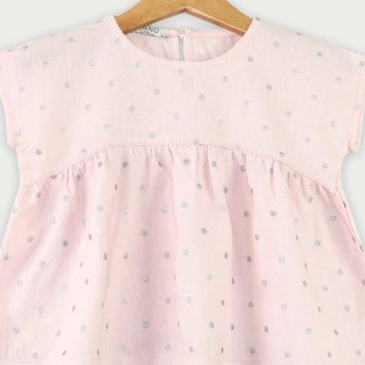 تاپ لینن چین دار