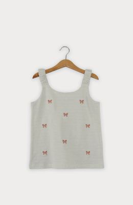 تاپ یکرو لایکرا لمه دار (ست با کد 10450)