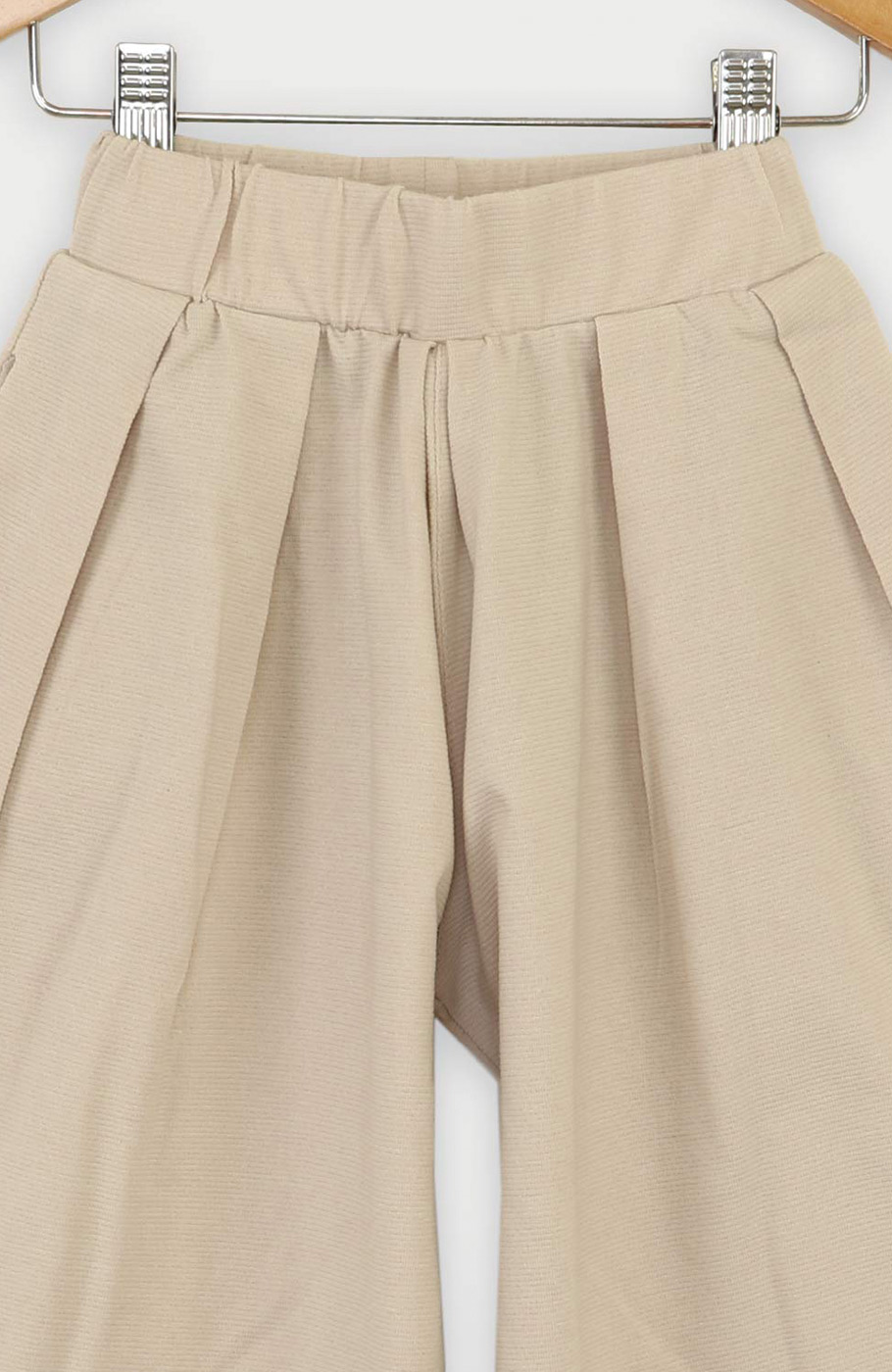 شلوار پیلی دار یکرو لایکرا لمه دار(ست با کد 10447)