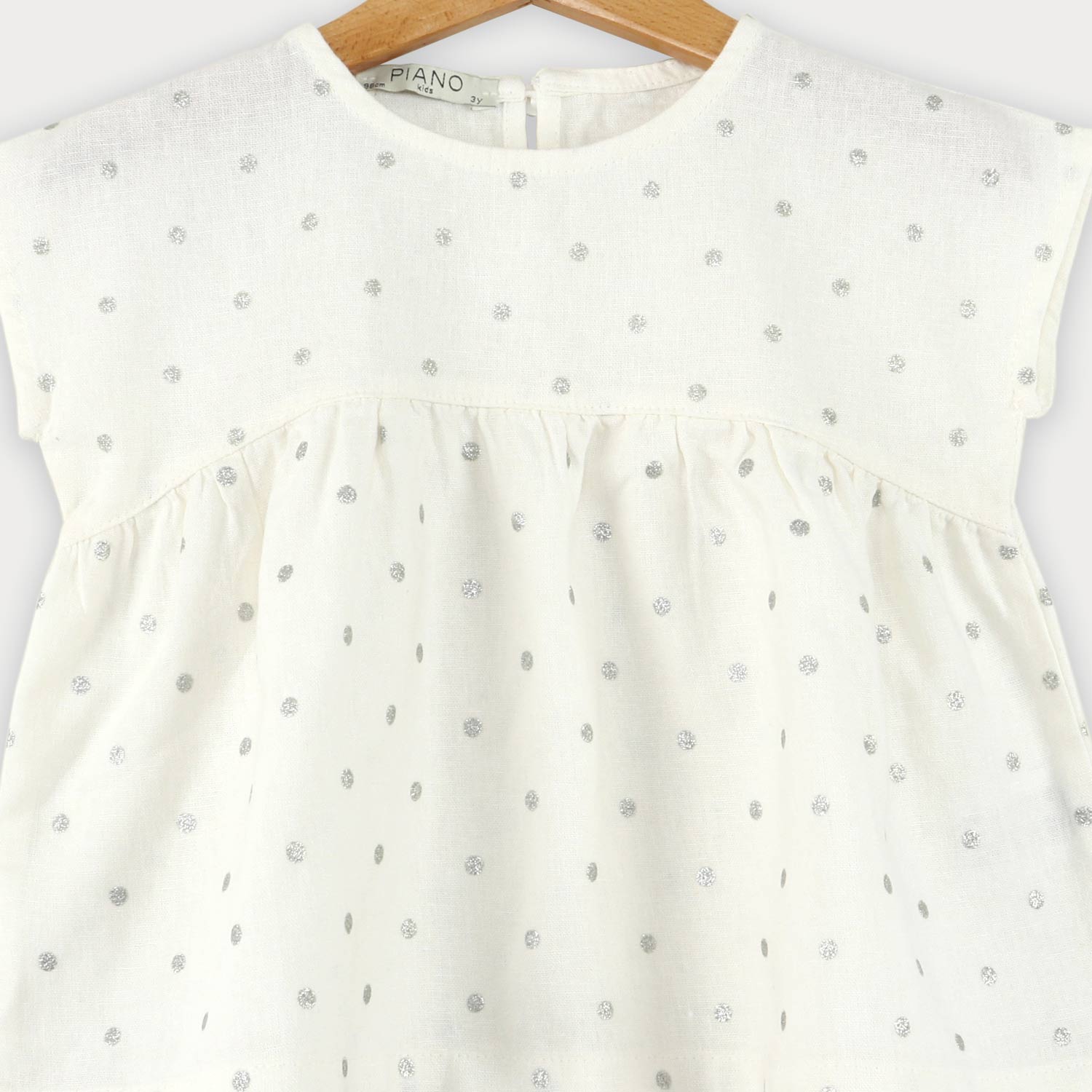 تاپ لینن چین دار 