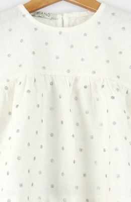 تاپ لینن چین دار