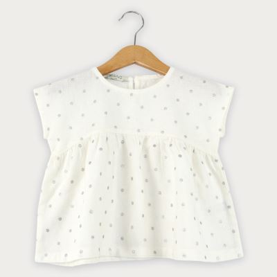 تاپ لینن چین دار