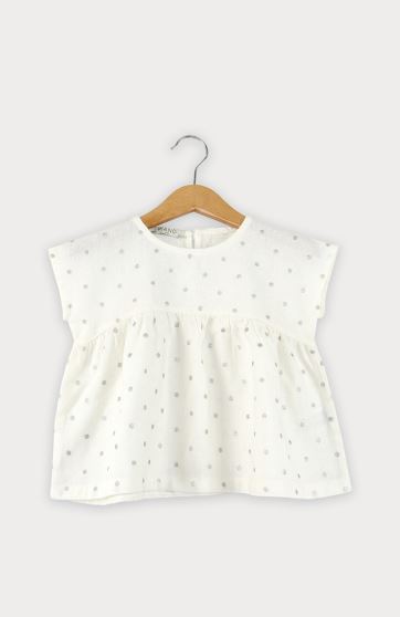 تاپ لینن چین دار