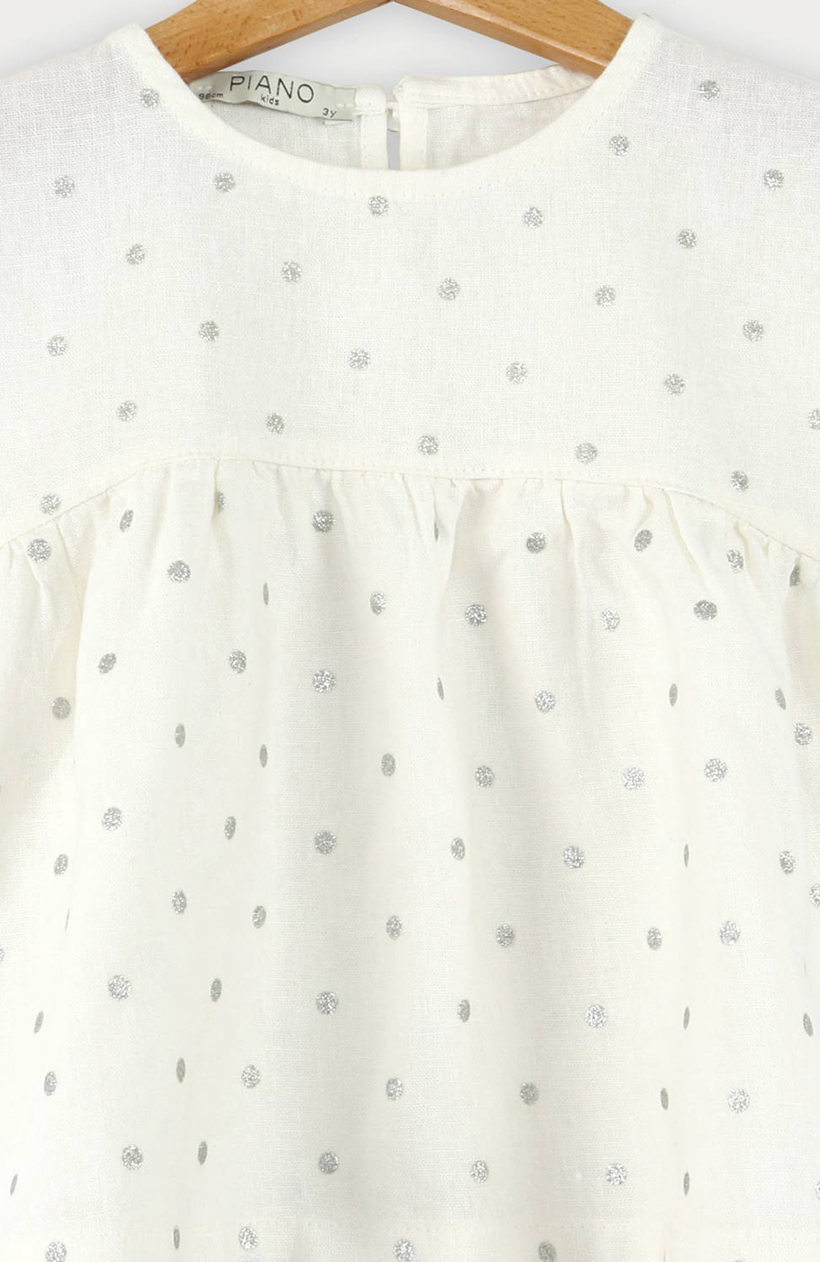 تاپ لینن چین دار