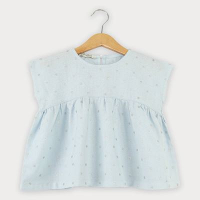 تاپ لینن چین دار 