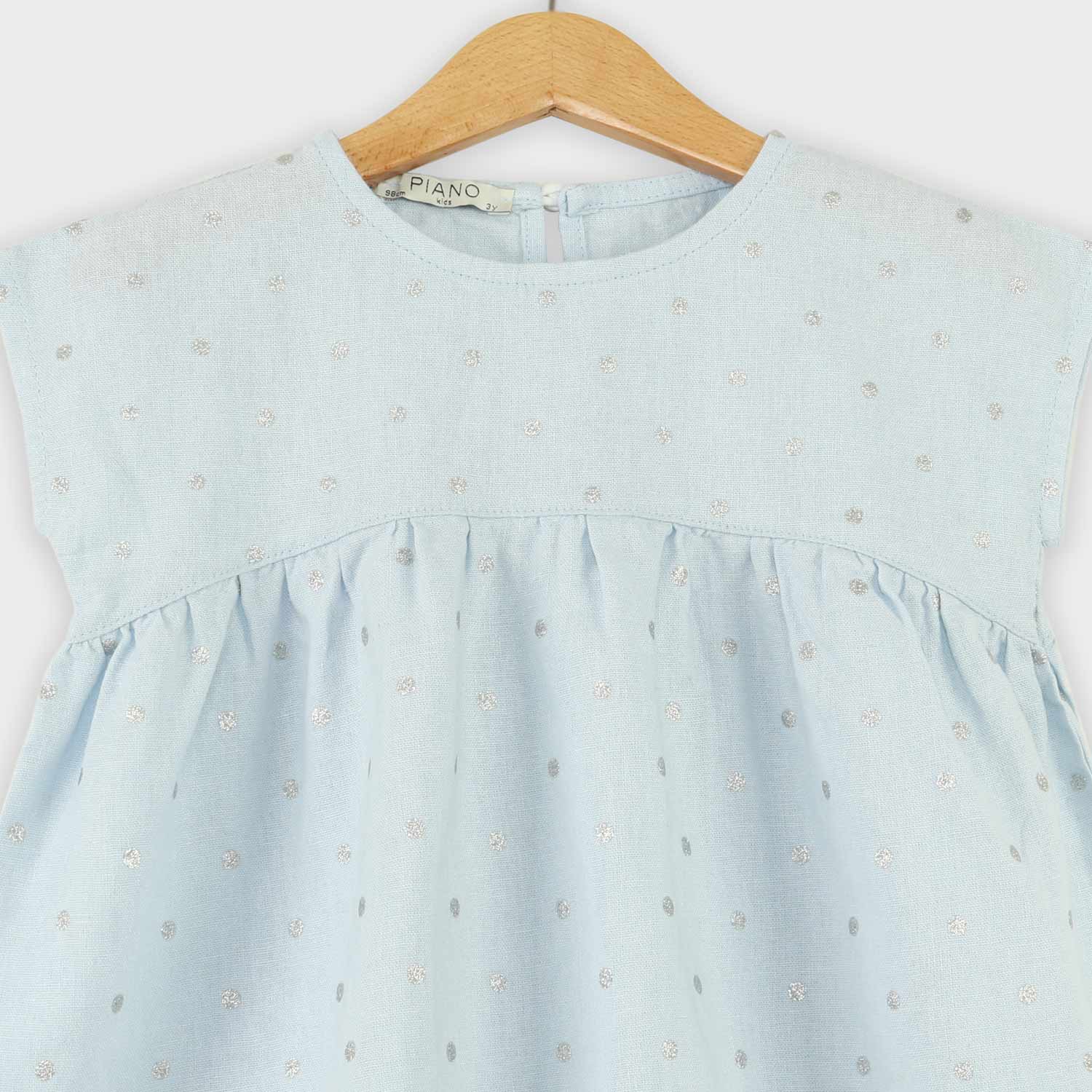 تاپ لینن چین دار 