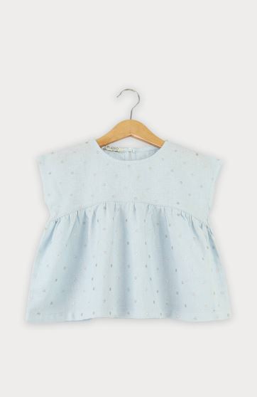 تاپ لینن چین دار