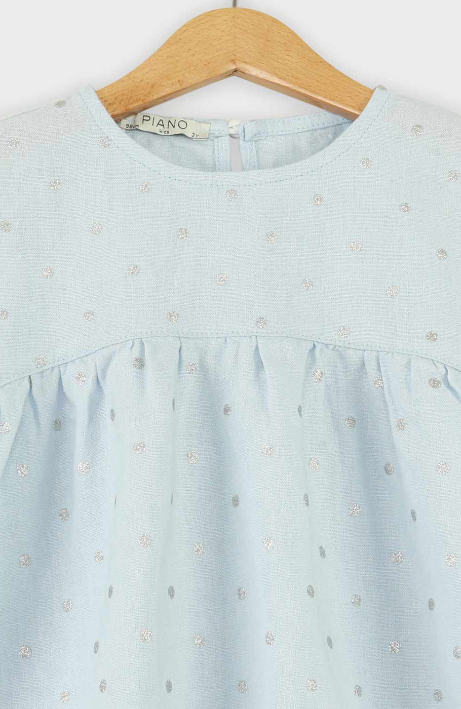 تاپ لینن چین دار