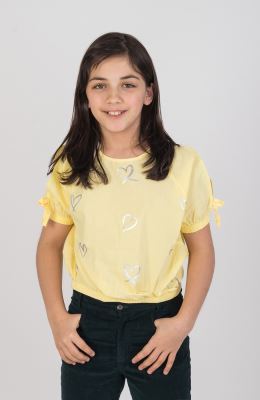 بلوز پوپلین آستین کوتاه