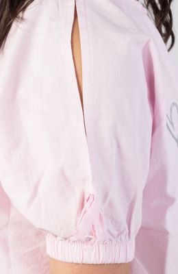 بلوز پوپلین آستین کوتاه