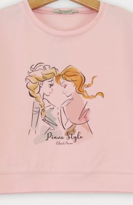 تیشرت یکرو لایکرا آستین پاکتی