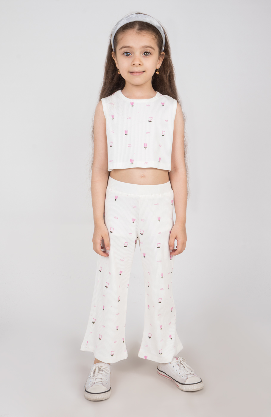 شلوار پنبه لایکرا سوزن خالی برمودا (ست با  10459)