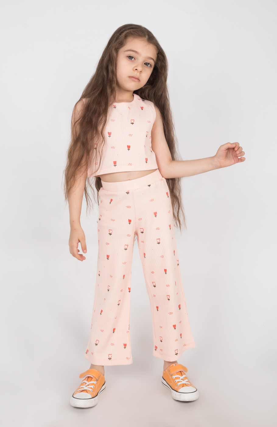 شلوار پنبه لایکرا سوزن خالی برمودا (ست با  10459)